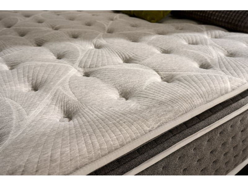 Matelas hybride avec surmatelas intégré hybrid top - surmatelas intégré, mémoire de forme au graphène, laine naturelle 8435720065053 - Conforama D