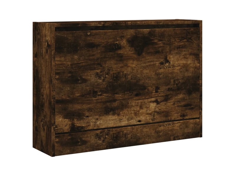  Meuble à chaussure | armoire à chaussures chêne fumé 80x21x57 cm bois ingénierie  - Conforama D