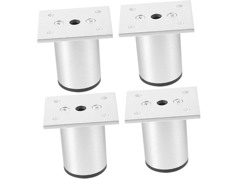  4pièces meuble aluminium réglables pour et armoire supports table courts remplacement meuble  - Conforama A