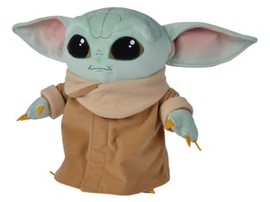 Peluche mandalorian grogu articulée - 30 cm