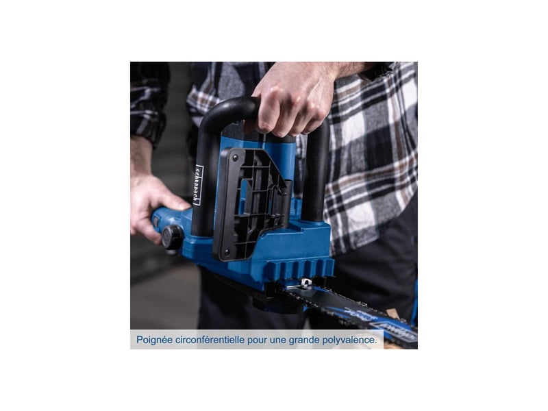  Tronconneuse electrique ecs1600 1600 w 34 cm frein de chaine anti-kickback SCH4046664297581 - Conforama B