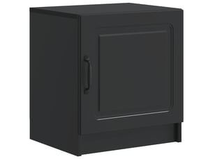 Table de chevet - cabinet de chevet - table de nuit noir 43 x 34,5 x 47 cm bois d'ingénierie
