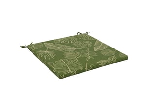 Coussin de siège, coussin d'assise 1 pièce soest 100 % polyester modèle feuille cf55626