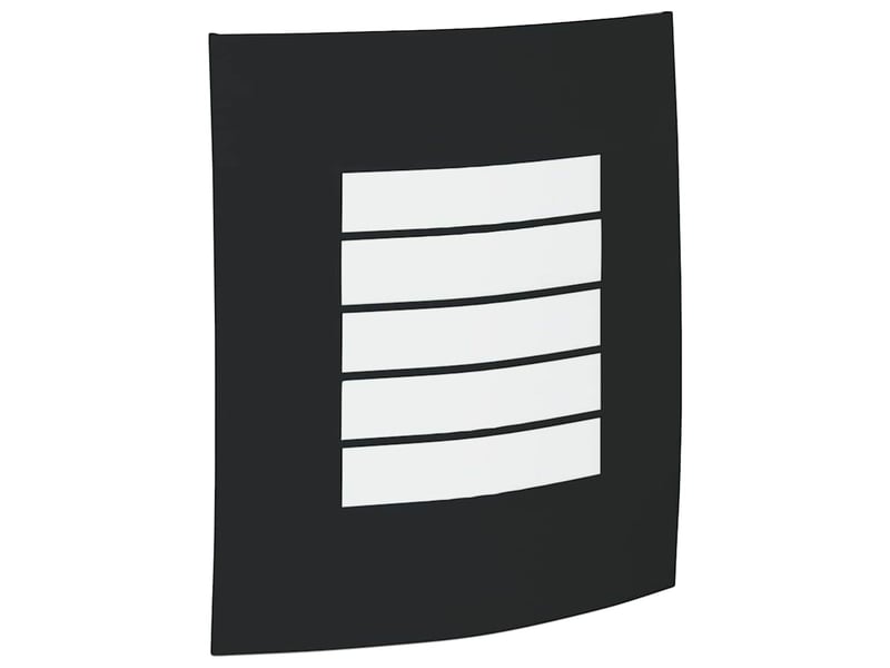 2 pièces applique murale extérieure noir 23,5x9x26 cm shl79461 - Conforama D