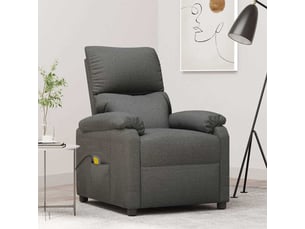 Fauteuil fixe <strong></strong> <strong></strong> Polyester gris