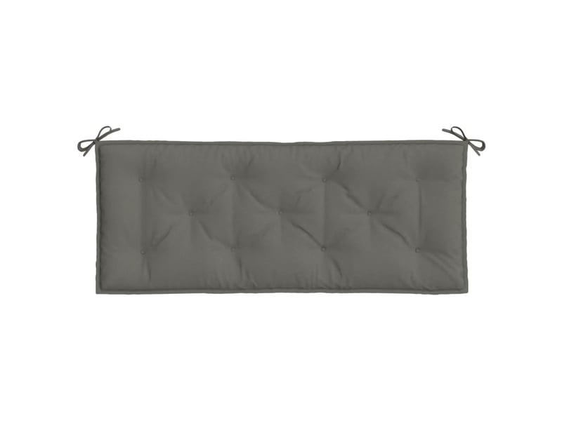  Coussin de banc de jardin, coussin d'assise gris foncé mélangé 120x50x7 cm tissu cf52738  - Conforama D
