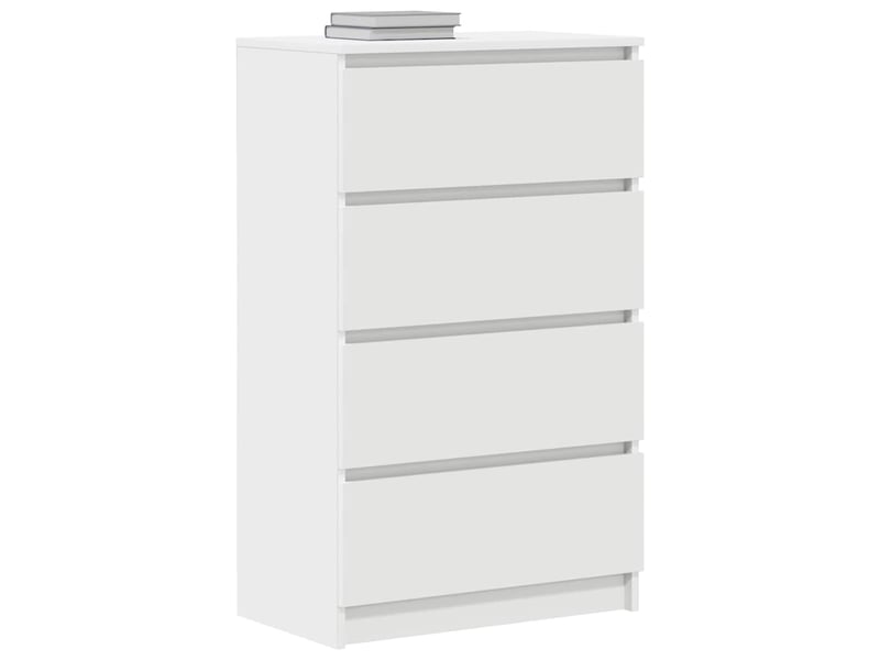  Buffet - bahut - meuble de rangement blanc 60x35x98,5 cm bois d'ingénierie  - Conforama E