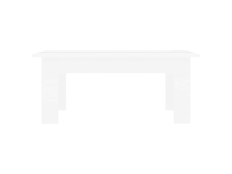  Table basse - table de salon - table à thé blanc 100x60x42 cm bois d'ingénierie  - Conforama D