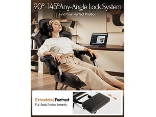 Chaise de bureau <strong></strong> <strong></strong> avec assise réglable en hauteur