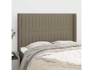 Tete de lit A poser largeur 147 cm taupe