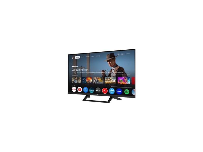 Téléviseur smart tech 32qg01v qled full hd google tv 32 pouces noir 32QG01V - Conforama D