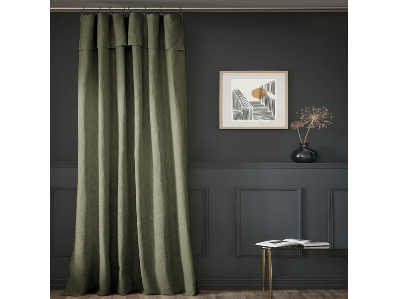  Rideau ajustable 140x270 cm coton thym PD21808 - Conforama A
