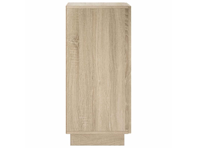  Buffet salon, buffet de rangement chêne sonoma 33,5x34,5x75 cm bois d'ingénierie shl62150  - Conforama E