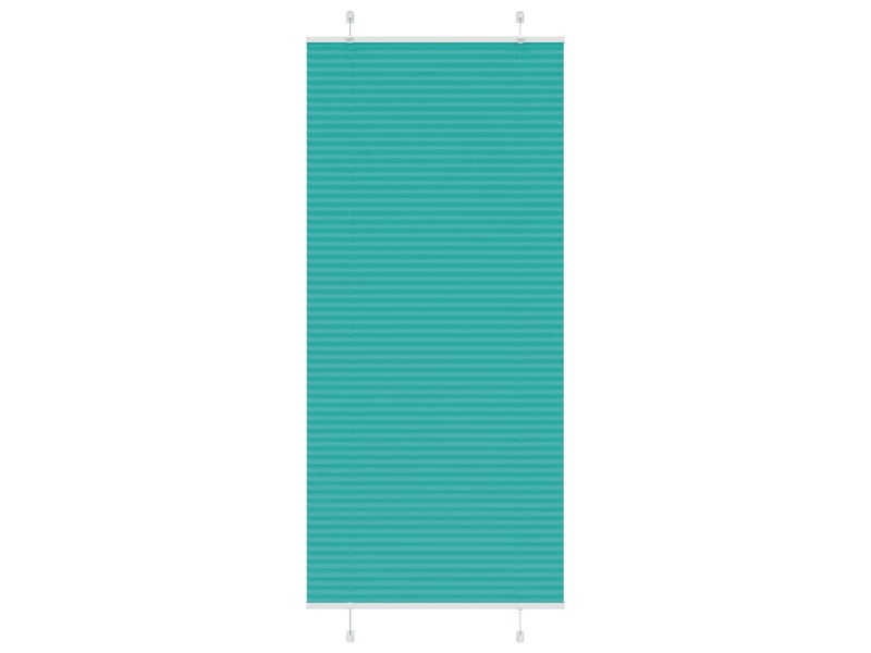  Store plissé, store de fenêtre vert pétrole 90x200 cm largeur du tissu 89,4 cm cf47111  - Conforama B