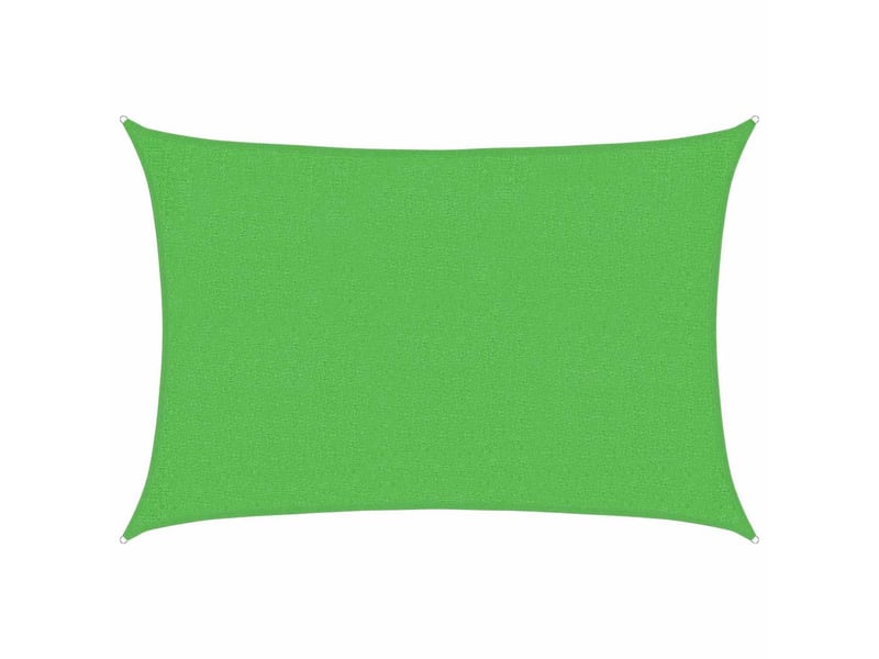  Voile d'ombrage - voile d'ombre - voile parasol 160 gm² vert clair 2x2,5 m pehd  - Conforama A