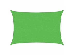 Voile d'ombrage - voile d'ombre - voile parasol 160 gm² vert clair 2x2,5 m pehd