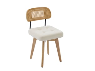 Pouf / repose pied ELVMI  beige