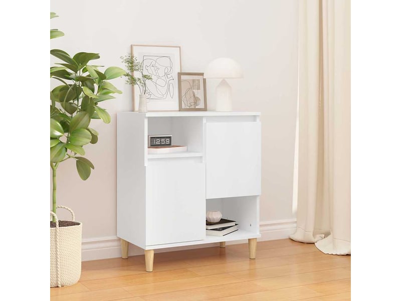  Buffet - bahut - meuble de rangement blanc 60x35x70 cm bois d'ingénierie  - Conforama B