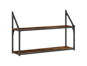 Etagère 80 cm coloris marron  