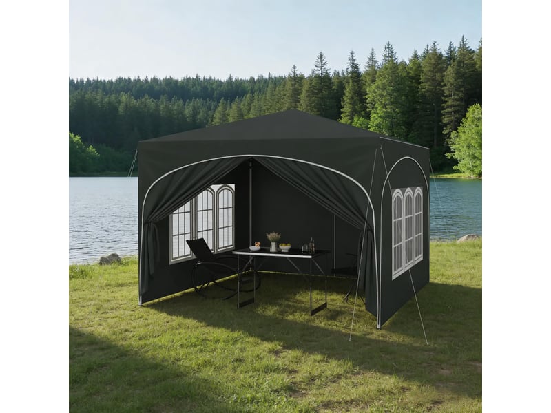  Tente extérieure pliante avec protection solaire instantanée et sac de transport  - Conforama B