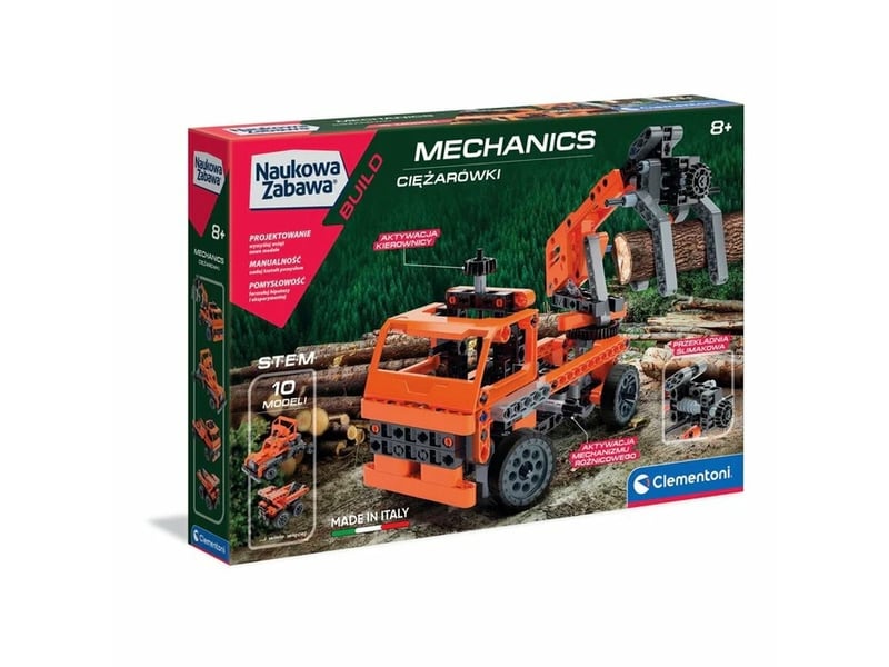  Coffret scientifique clementoni 60992 science  and  jeu - labo mécanique camions 8005125609925 - Conforama A