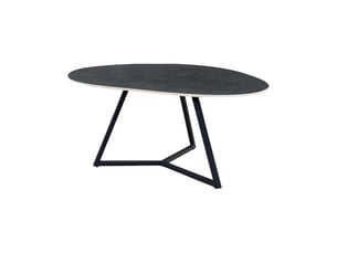 Table basse  coloris gris MEUBLORAMA  - 55 cmx70 cm