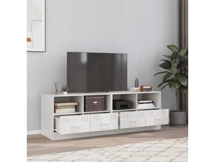 Meuble tv coloris blanc  <strong></strong>  <strong></strong>