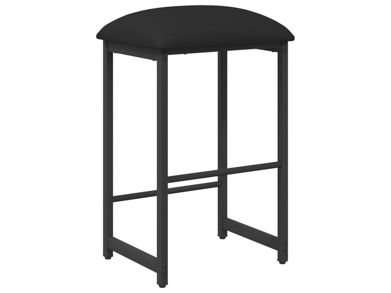  Tabouret de bar, chaise de bar noir 40x32x74 cm bois d'ingénierie shl93461  - Conforama A