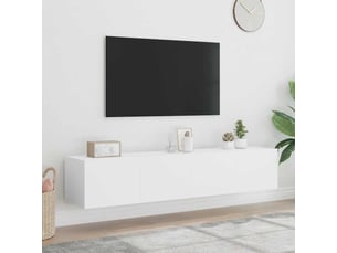 Meuble tv coloris blanc  <strong></strong>  <strong></strong>