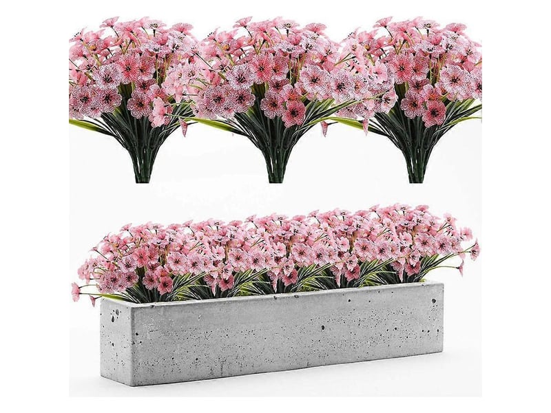 Fleurs artificielles d'extérieur, décoration florale, fausses fleursblanc - Conforama D