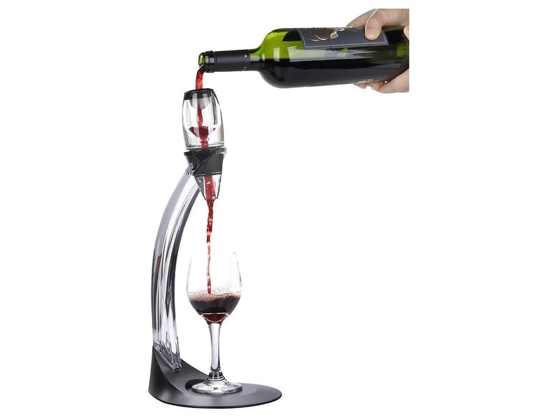 Set carafe à vin + support - aérateur de vin avec filtration, matériau acrylique - Conforama A