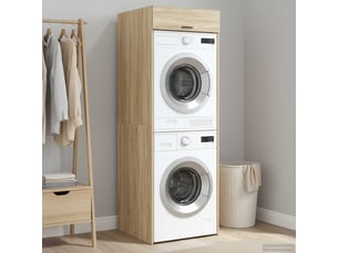 Armoire pour machine à laver sonoma 67,5x68x200 cm