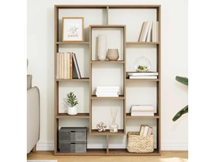 Bibliotheque coloris  bois clair  <strong></strong> <strong></strong> - 102 cm x 143 cm