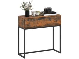 Console 1 tiroir(s)  coloris noir <strong></strong> <strong></strong>