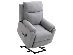 Fauteuil relax électrique  RAELUNYI Cuir / Tissu noir
