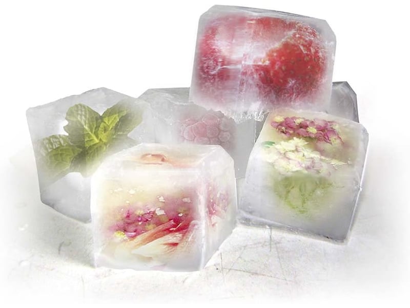 Bac à glaçons avec couvercle boîte à glaçons carrée pour whisky, cocktails et maison pour garder les boissons froides (vert- set de 2) LJY1834FXN - Conforama B