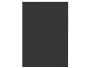 Store enrouleur occultant, store à rouleau 144,4 x 230 cm, largeur du tissu 140 cm, noir cf45438
