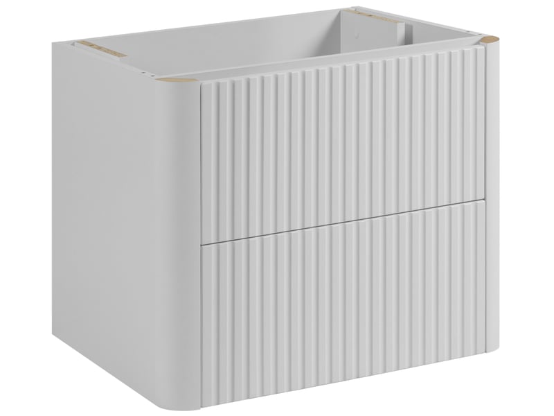  Meuble sous vasque suspendu linea 60 cm blanc  - Conforama A