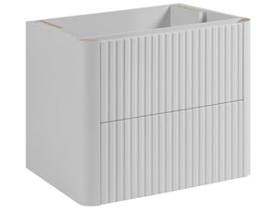 Meuble sous vasque suspendu linea 60 cm blanc