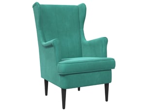 Fauteuil relax manuel VIDAXL  Velours bleu