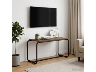Meuble tv coloris taupe