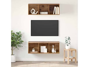 Meuble tv coloris marron 1 cm <strong></strong>  <strong></strong>