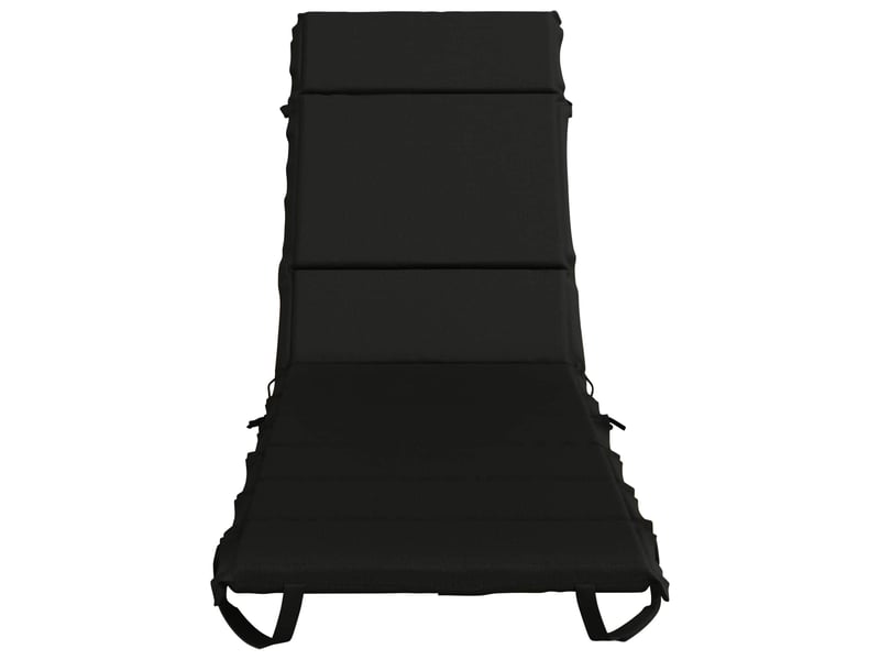 Coussin de transat, coussin pour bain de soleil gemert 100 % polyester noir 200 x 50 x 3 cm cf56176 - Conforama D