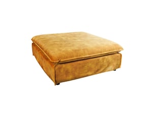 Pouf / repose pied <strong>PRICE FACTORY</strong> <strong></strong> jaune