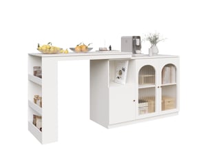 Bar coloris blanc MEUBLIV  - 120 cm
