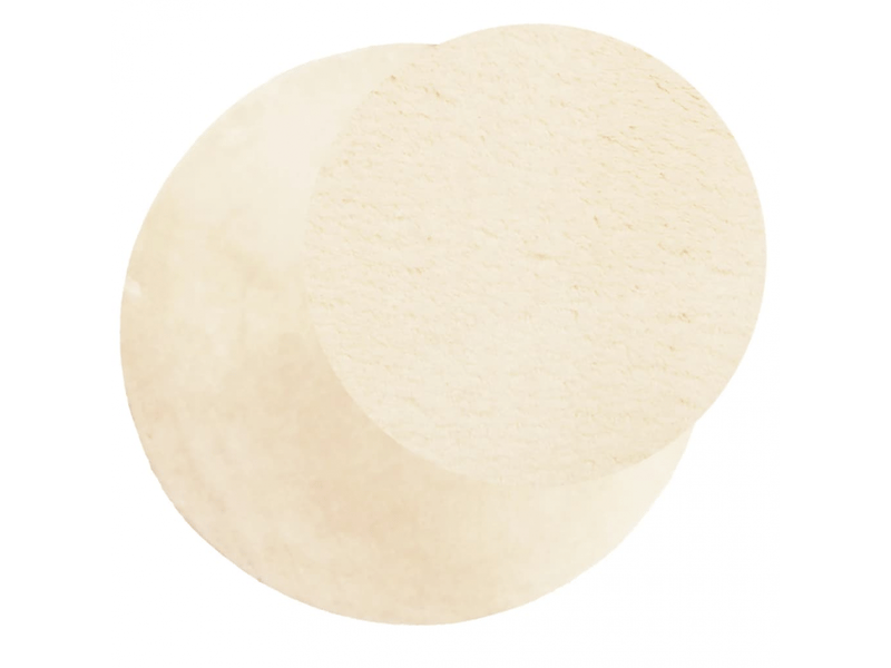  Tapis à poils courts doux et lavable crème ø 100 cm - comfortxl 375047 - Conforama B