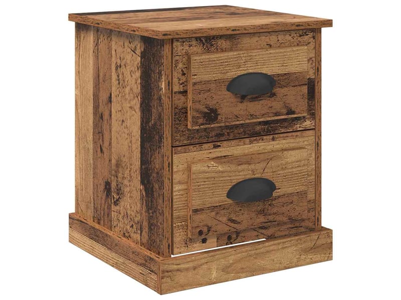 Table de chevet - cabinet de chevet - table de nuit bois ancien 39 x 39 x 47.5 cm - Conforama A