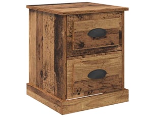 Table de chevet - cabinet de chevet - table de nuit bois ancien 39 x 39 x 47.5 cm