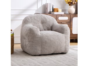 Fauteuil fixe <strong>MODENVIE</strong> <strong></strong> Tissu gris vendu A l'unité