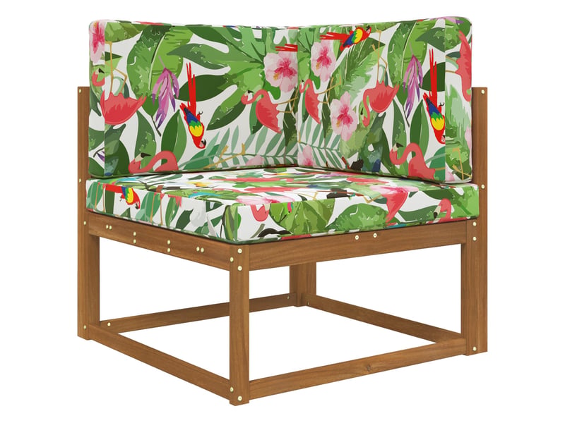  Coussin de canapé d'extérieur, coussin de chaise polyester coloré 80 x 80 cm cf54067  - Conforama C